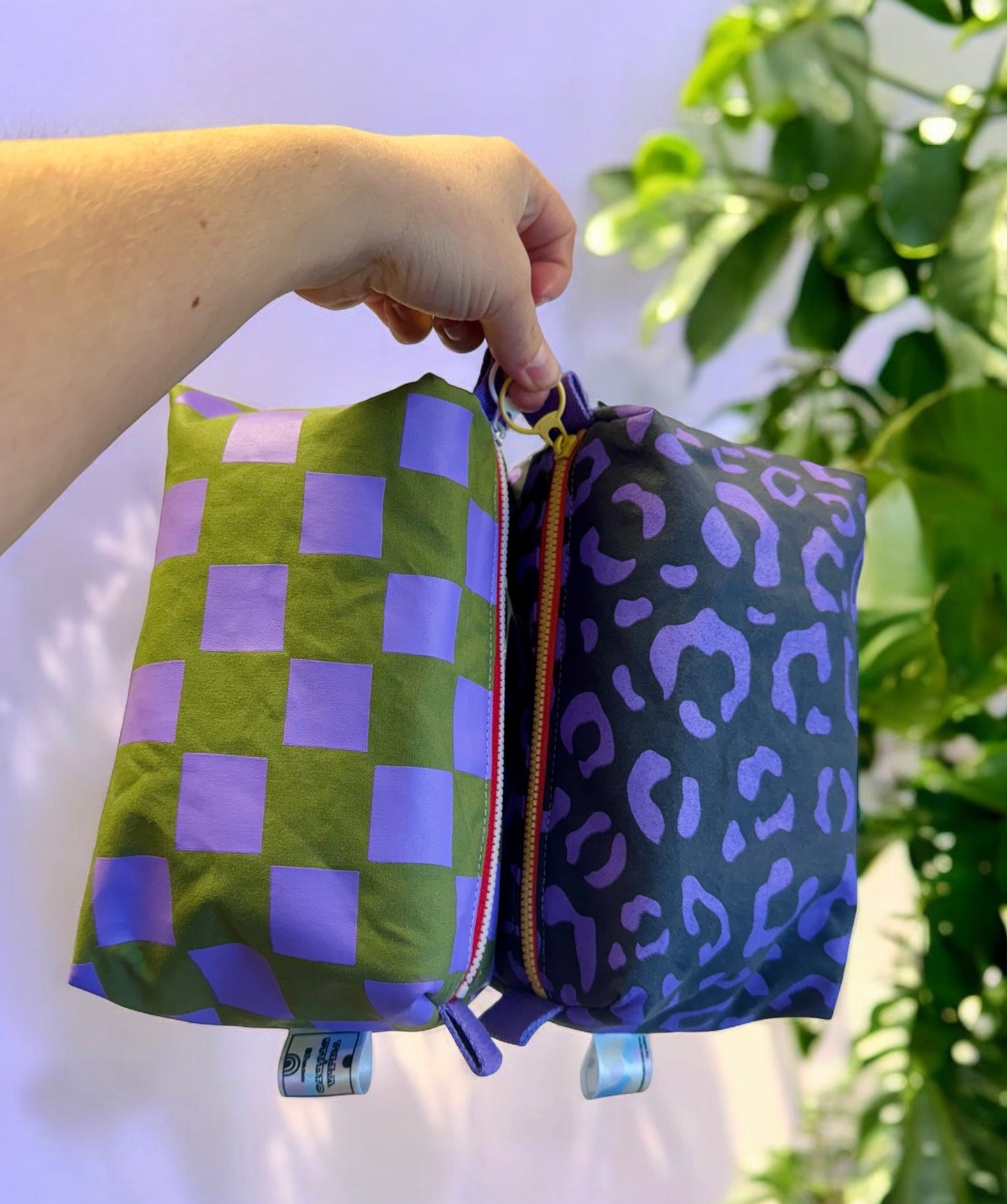 Versatile Boxy Pouch for Travel & Accessories | Travel Bag | Leopard Print Pouch