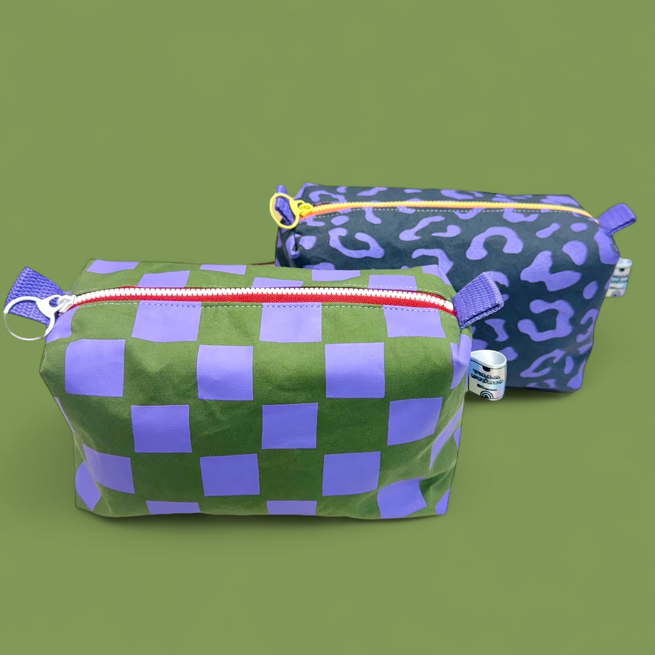 Versatile Boxy Pouch for Travel & Accessories | Travel Bag | Leopard Print Pouch