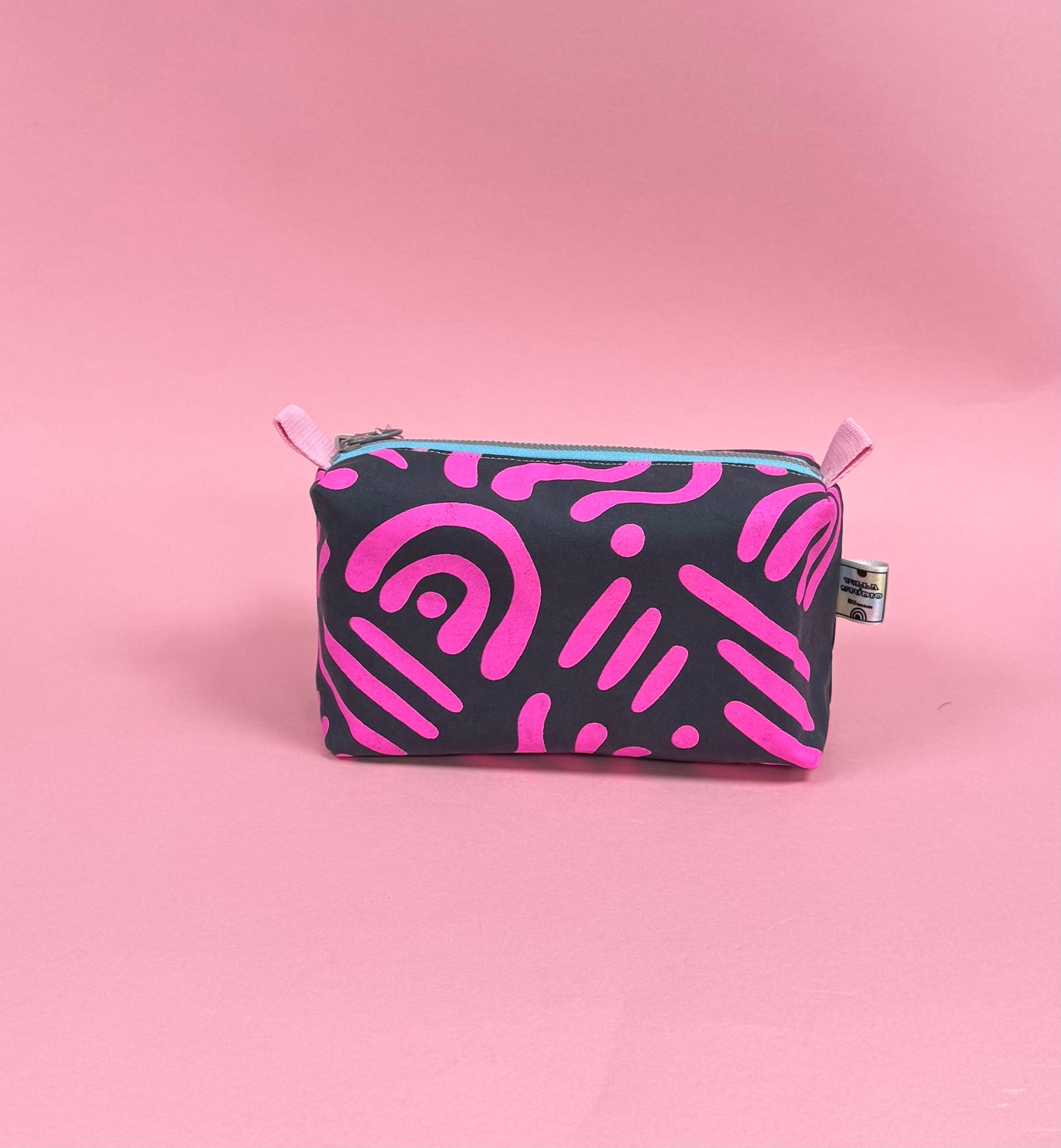 Versatile Boxy Pouch for Travel & Accessories | Travel Bag | Abstract Print Pouch