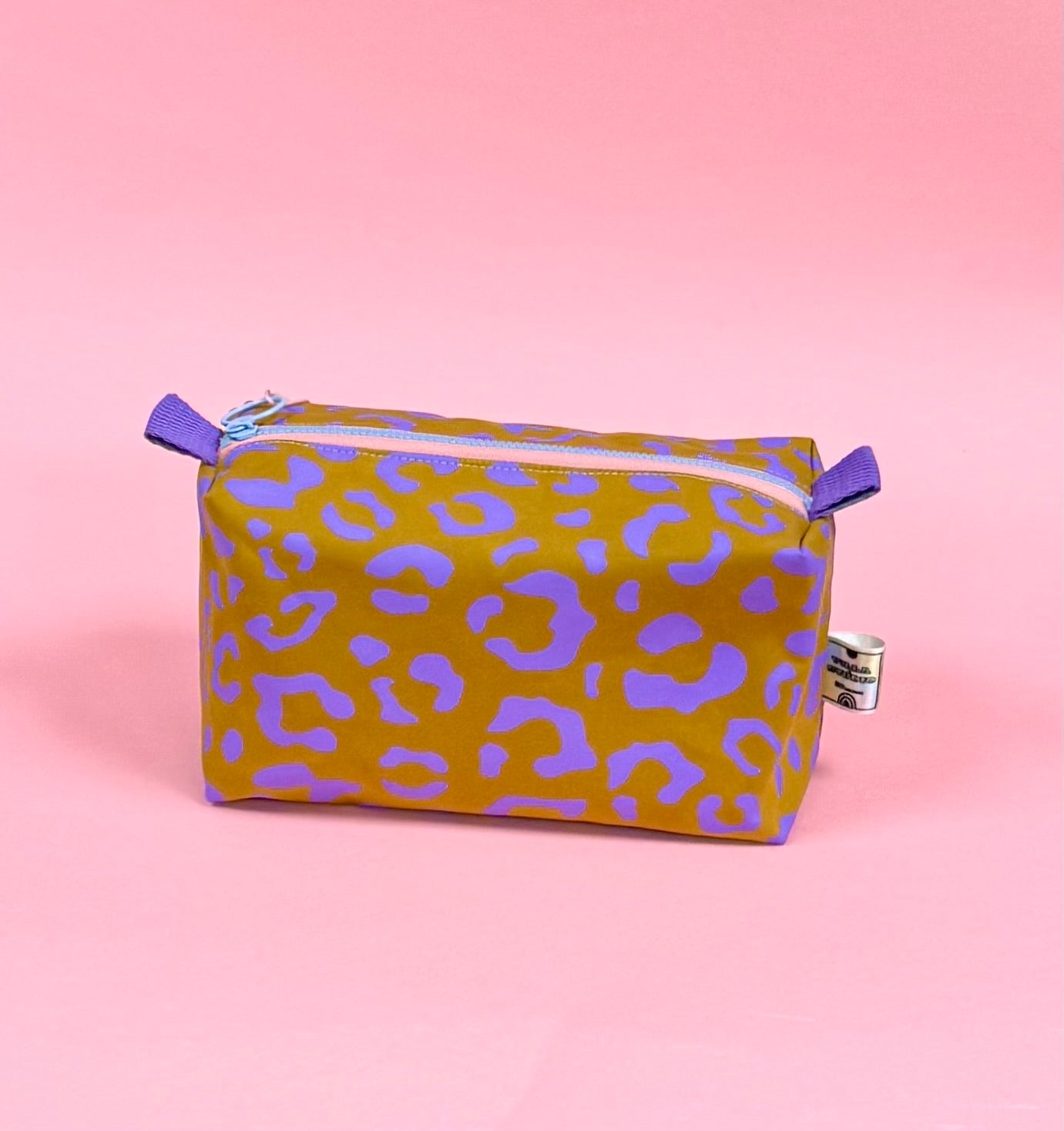 Versatile Boxy Pouch for Travel & Accessories | Travel Bag | Leopard Print Pouch