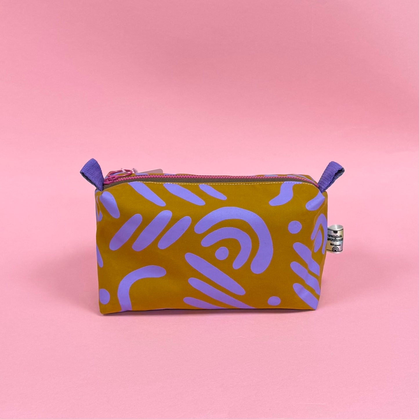 Versatile Boxy Pouch for Travel & Accessories | Travel Bag | Abstract Print Pouch