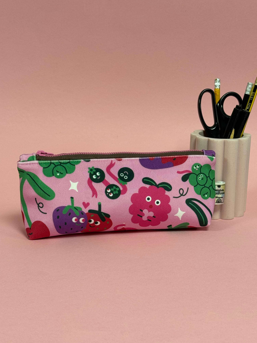 Slim Velvet Makeup & Pencil Case - Artist Edition