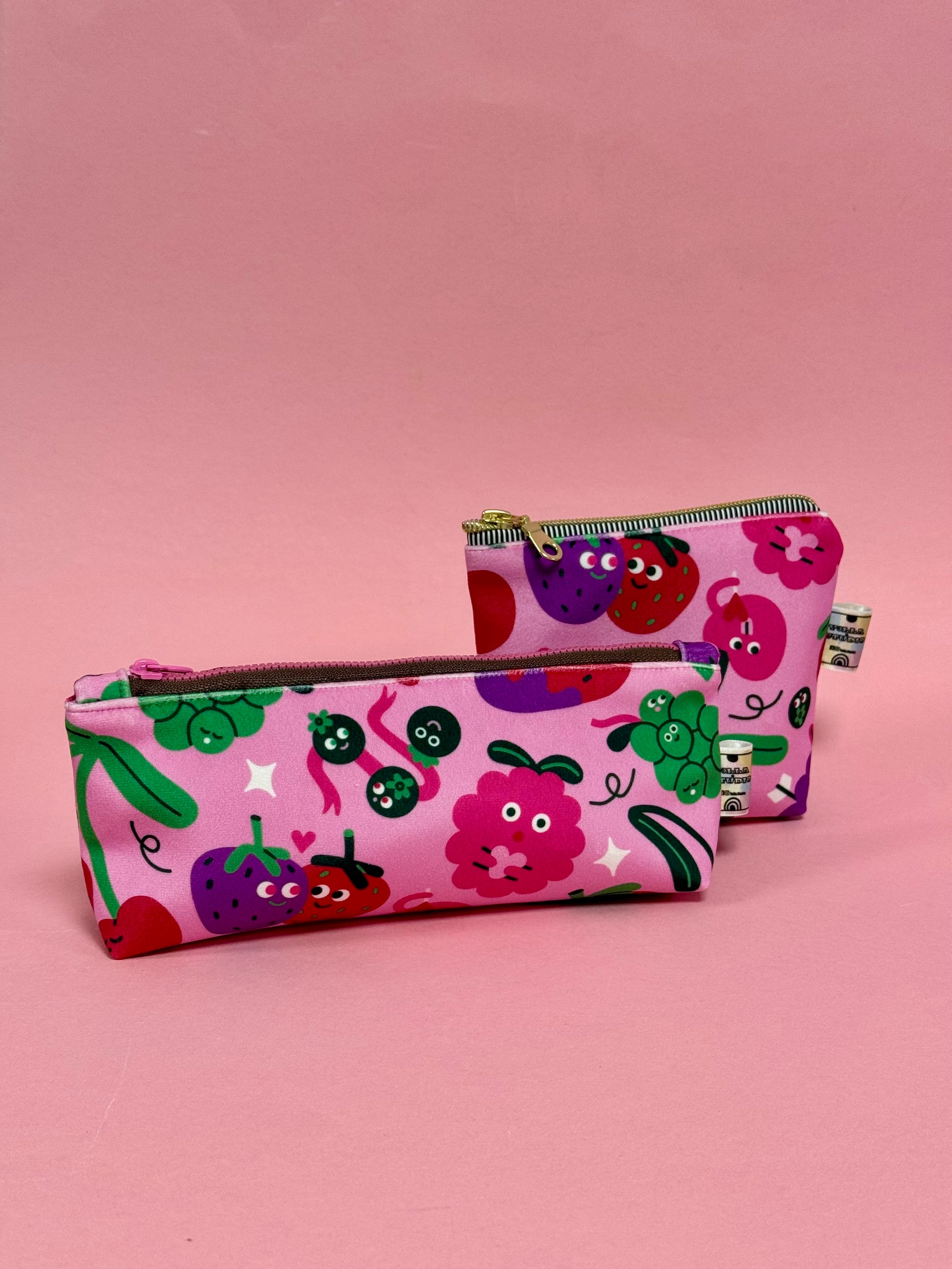 Slim Velvet Makeup & Pencil Case - Artist Edition Valentine’s Gift