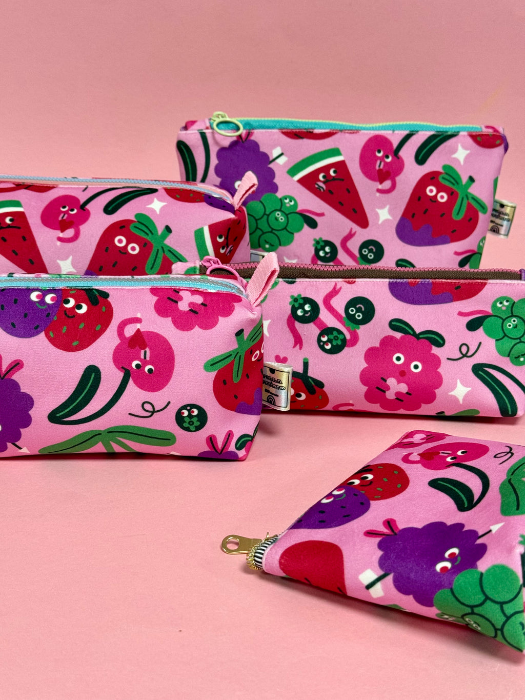 Luxury Velvet Boxy Pouch - Lauren Morsley Valentine’s Edition