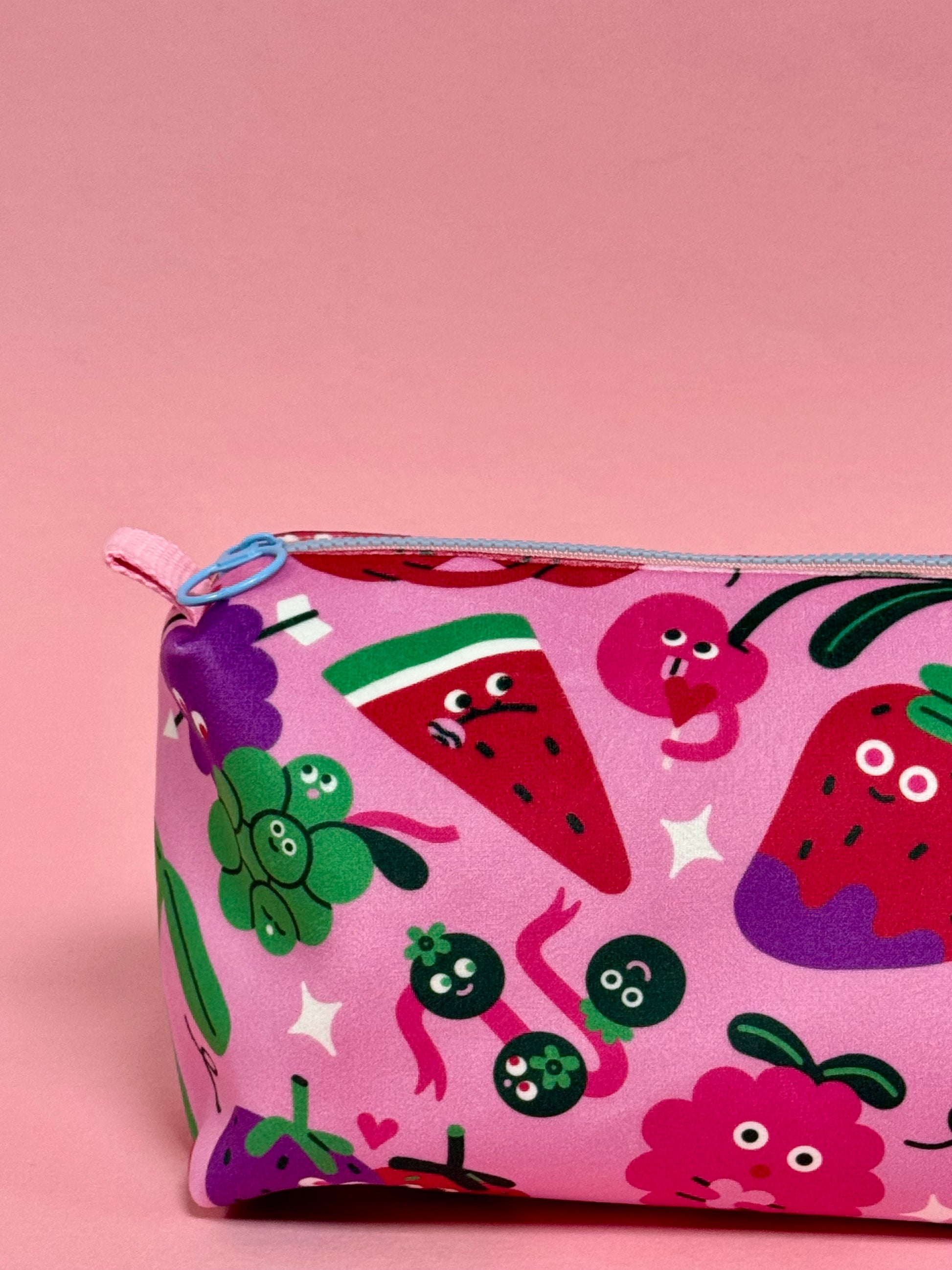 Luxury Velvet Boxy Pouch - Lauren Morsley Valentine’s Edition