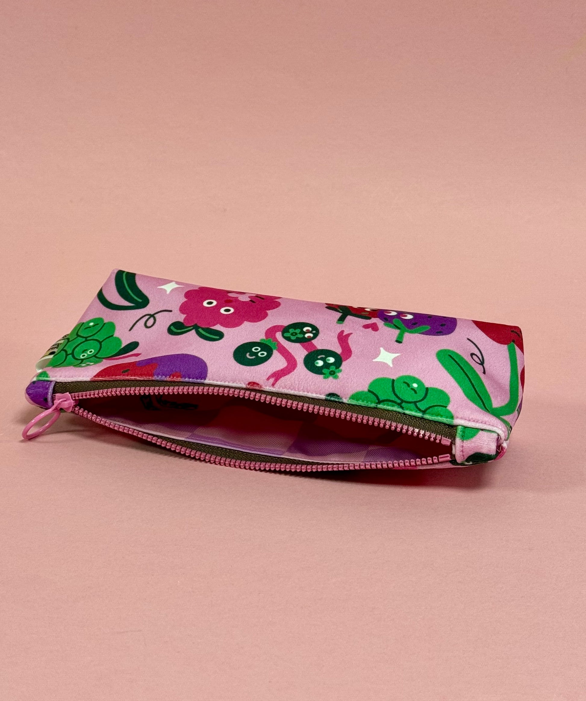 Slim Velvet Makeup & Pencil Case - Artist Edition Valentine’s Gift