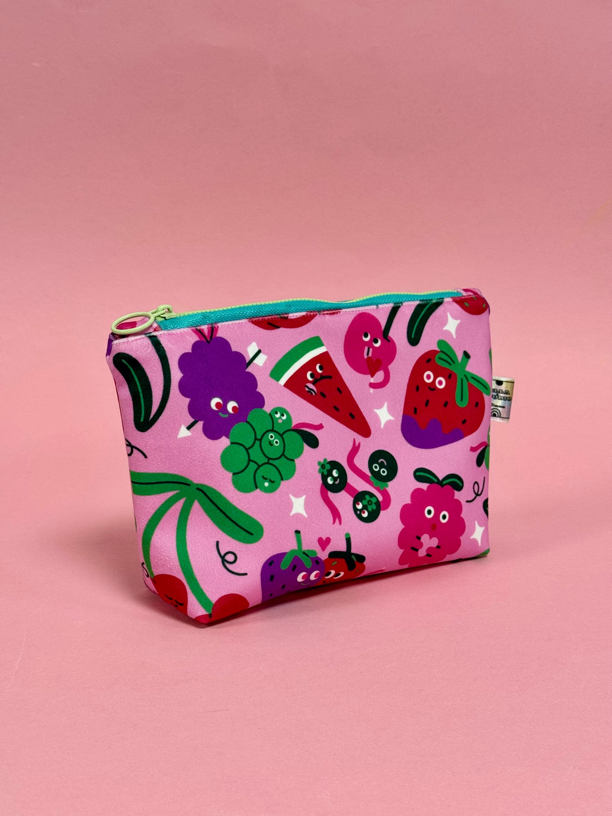 Luxury Velvet Makeup Bag - Lauren Morsley Valentine’s Edition