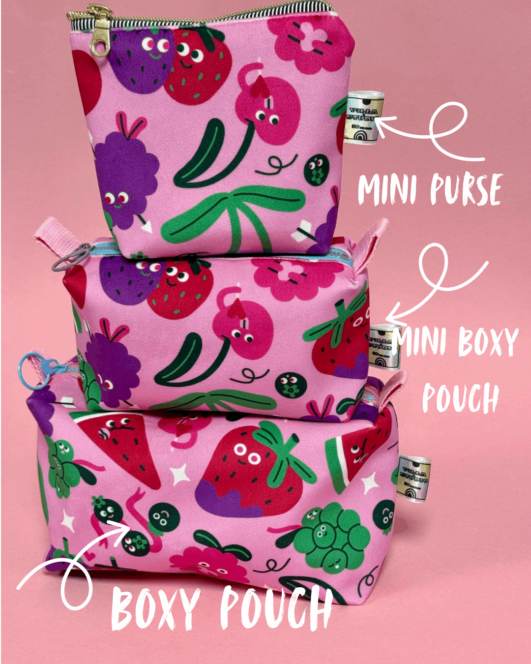 Luxury Velvet Boxy Pouch - Lauren Morsley Limited  Edition