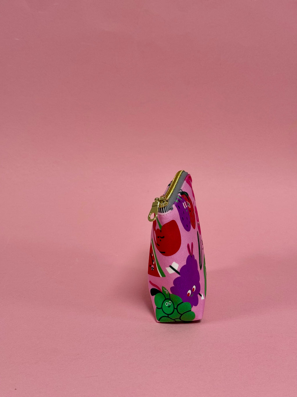 Small Velvet Coin & Trinket Pouch - Lauren Morsley Valentine’s Print