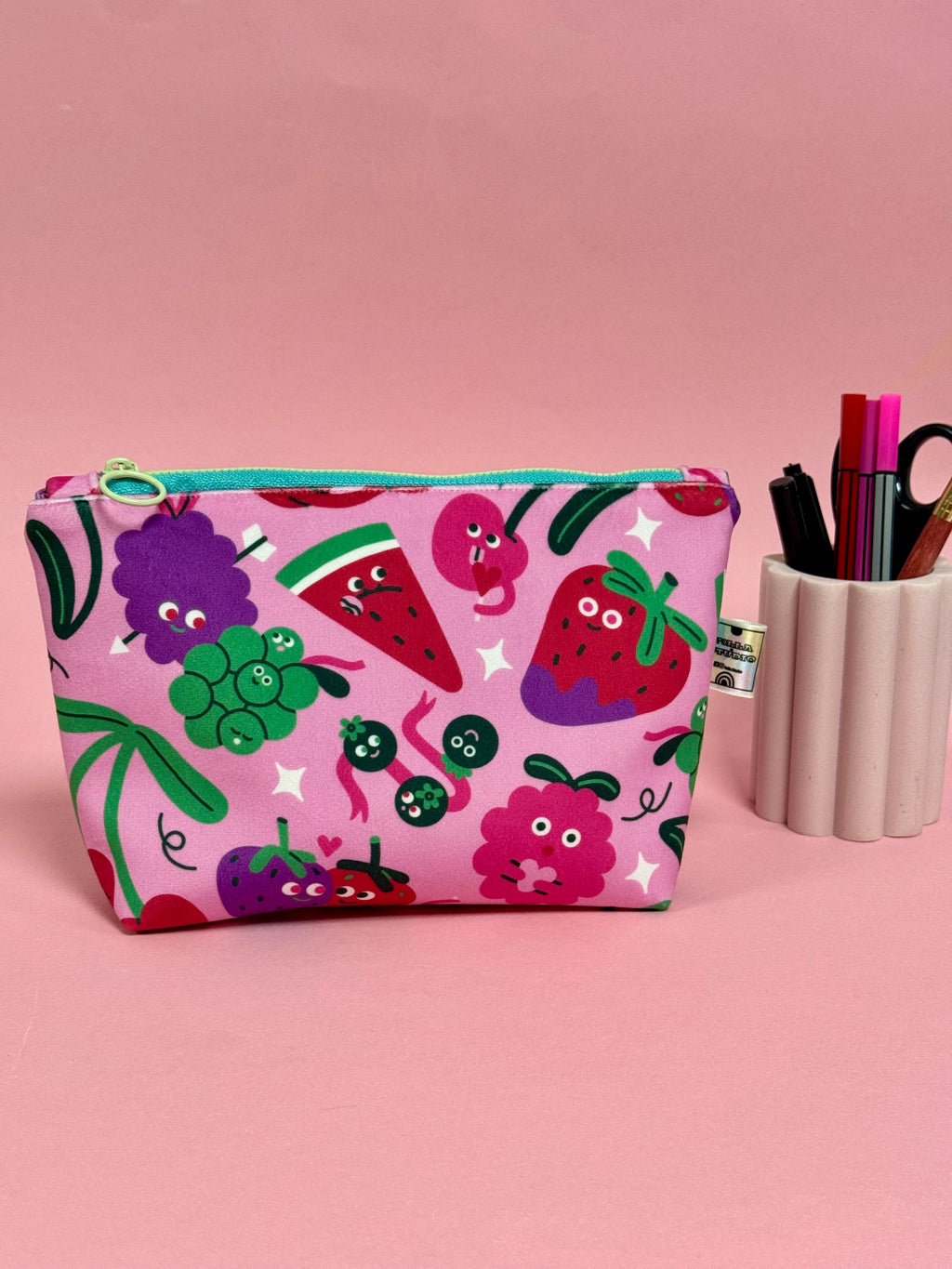 Luxury Velvet Makeup Bag - Lauren Morsley Valentine’s Edition