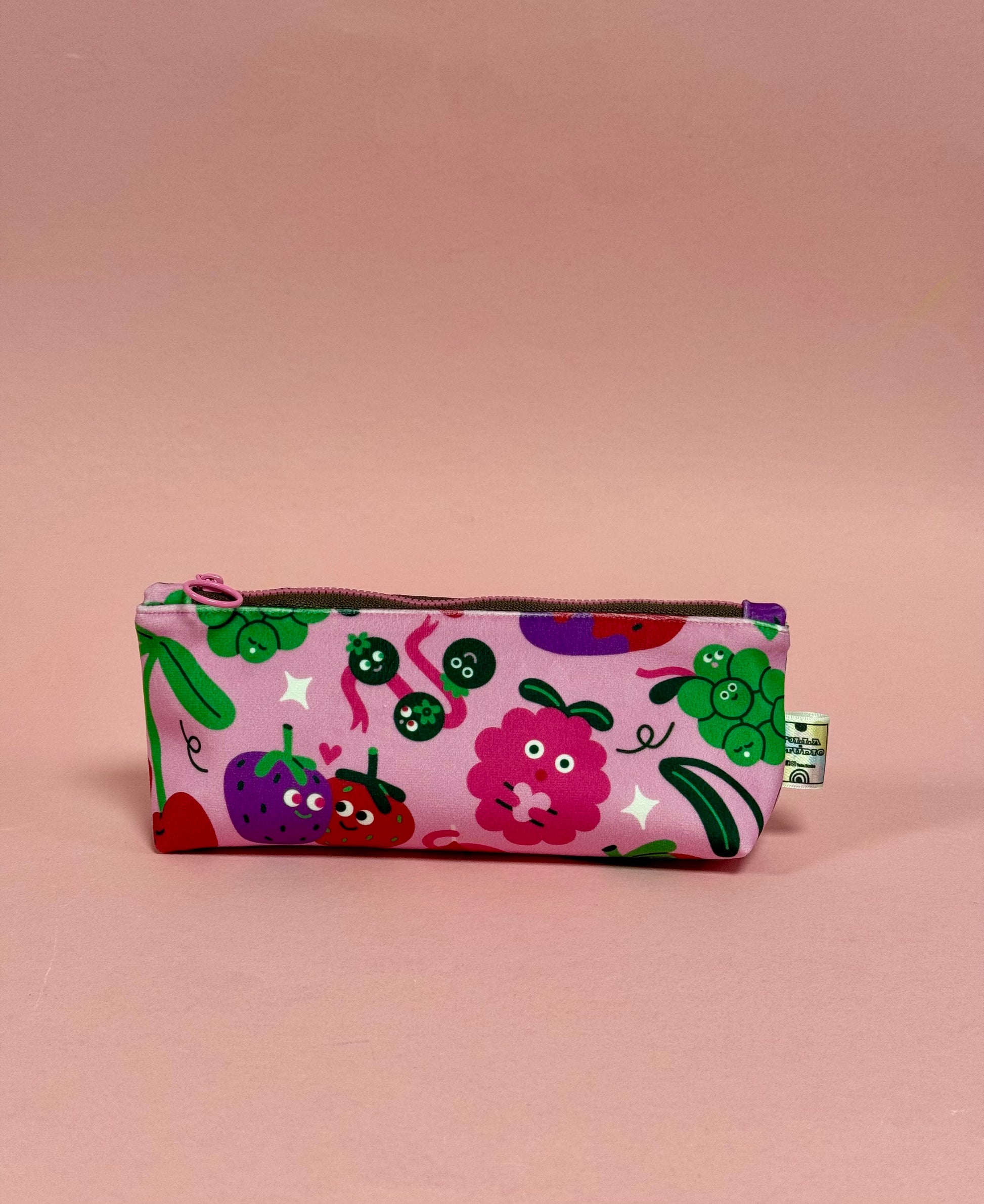 Slim Velvet Makeup & Pencil Case - Artist Edition Valentine’s Gift