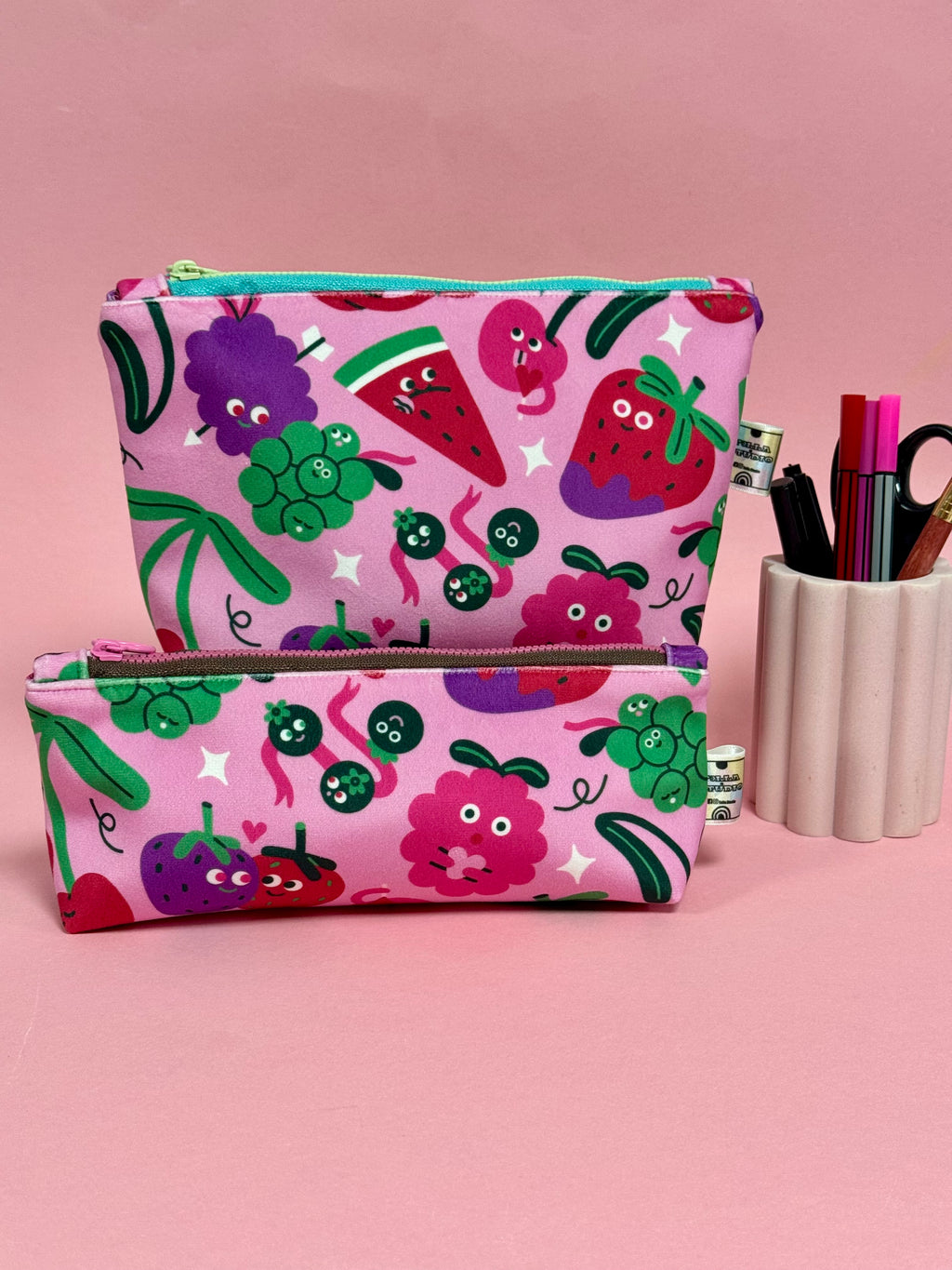 Luxury Velvet Makeup Bag - Lauren Morsley Valentine’s Edition