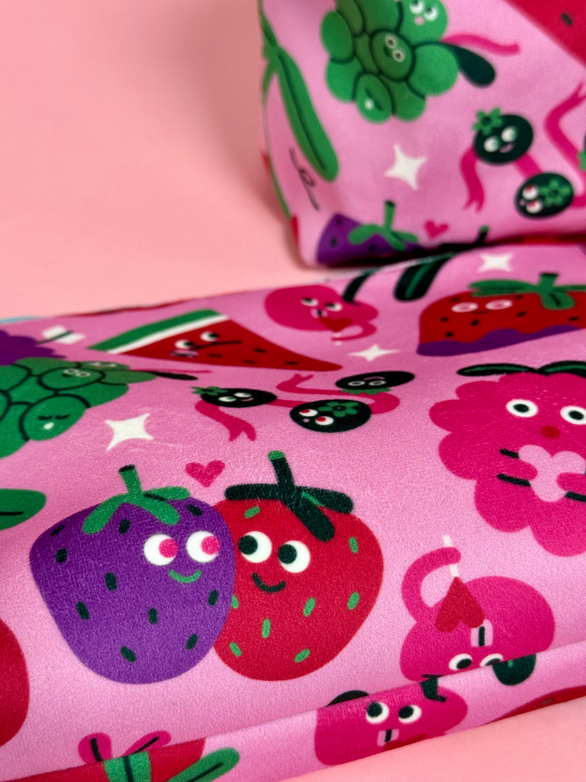 Luxury Velvet Boxy Pouch - Lauren Morsley Valentine’s Edition