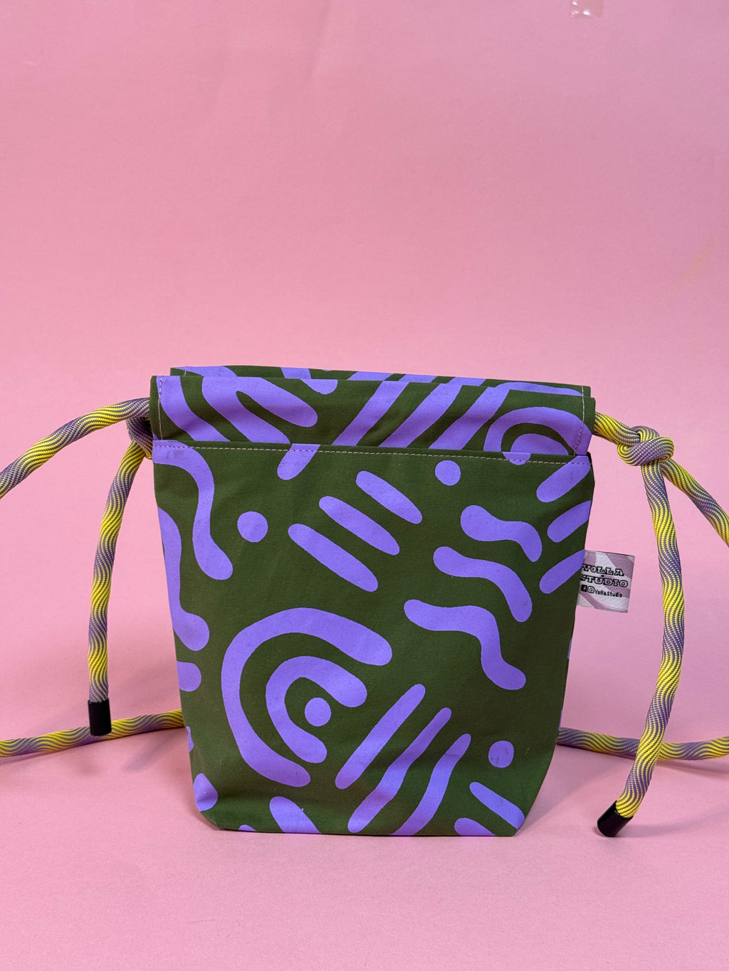 The Mini Drawstring Crossbody
