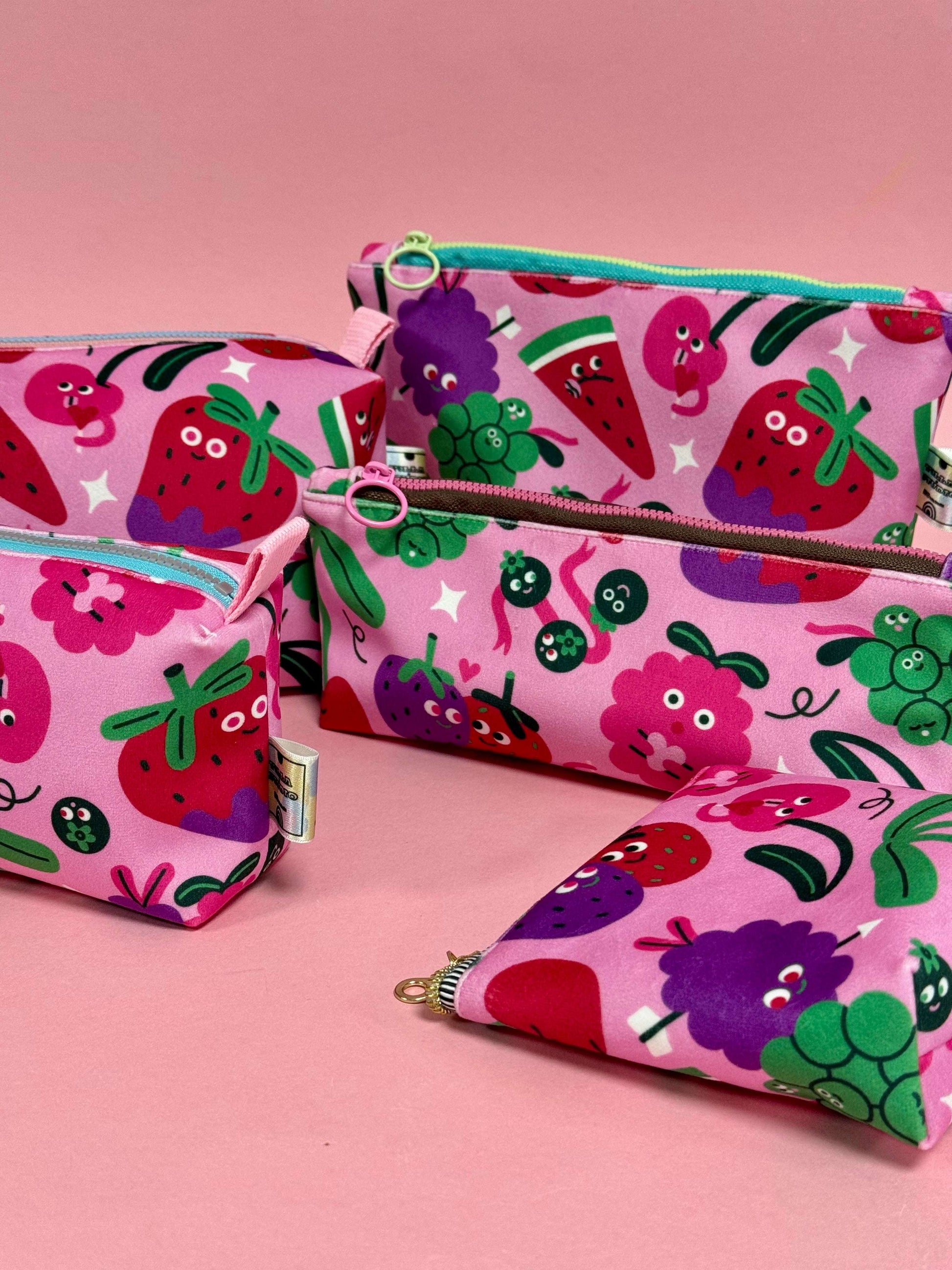 Slim Velvet Makeup & Pencil Case - Artist Edition