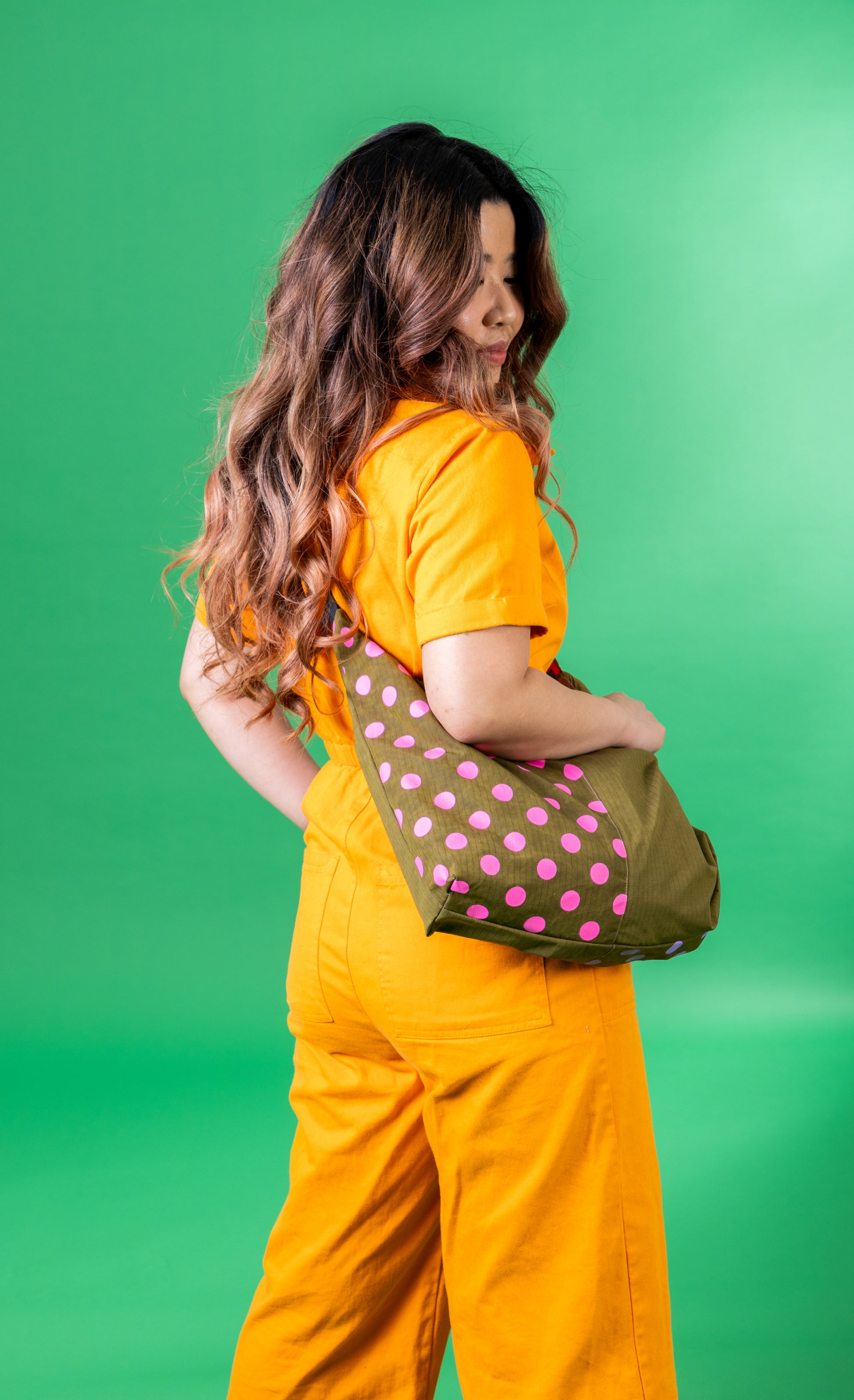 Shop Stylish Polka Dots Shopper, Slouchy, Shoulder, and Crossbody Bags