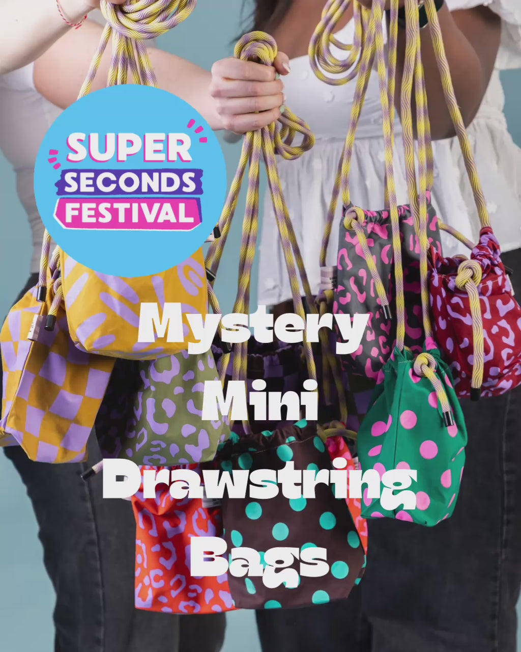 MYSTERY Mini Drawstring Crossbody Bag