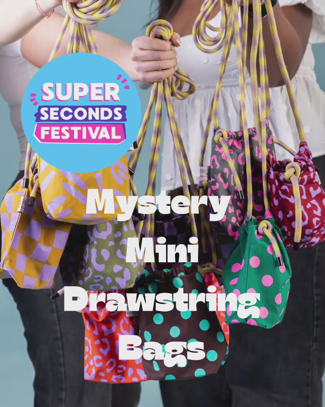MYSTERY Mini Drawstring Crossbody Bag